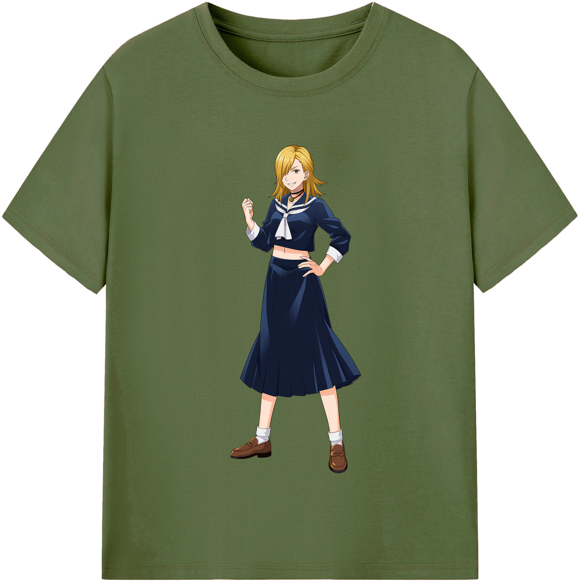 （画像用） 呪術廻戦 Jujutsu Kaisen 綿100％半袖Tシャツ（フロントプリント）